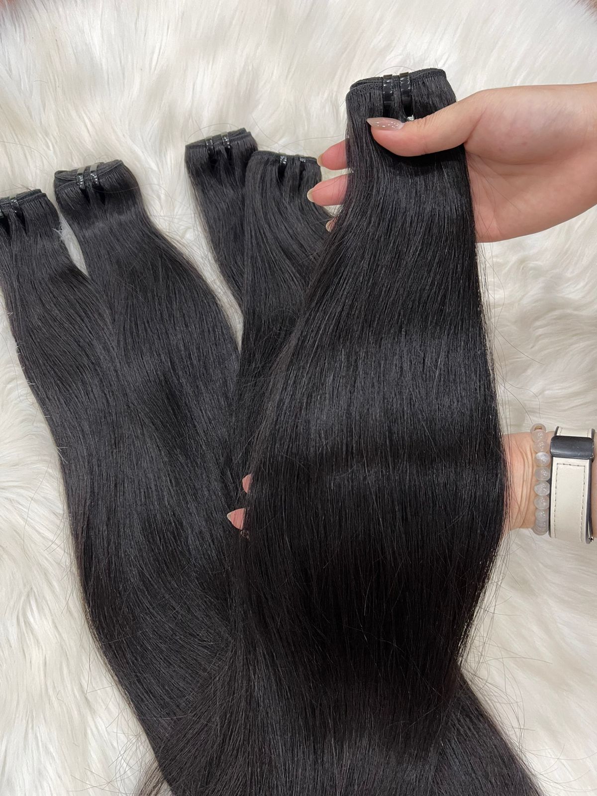 Raw Vietnamese Straight Hair Extensions (Pre-Order)